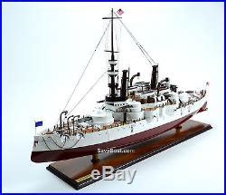 USS Oregon BB-3 Pre-dreadnought Indiana-class Battleship 39 Wooden Ship Model | Model Kits Ships