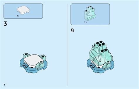 LEGO Instructions for set 71415 Ice Mario Suit and Frozen World, Super ...