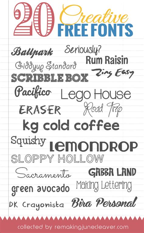 15 Creative Lettering Fonts Images Free Creative Lettering Fonts