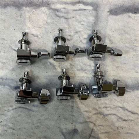 Fender Staggered Locking Tuners 6 In Line Evolution Music