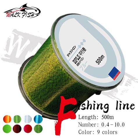 WALK FISH 500m Fishing Line All For In Summer Super Strong Monofilament