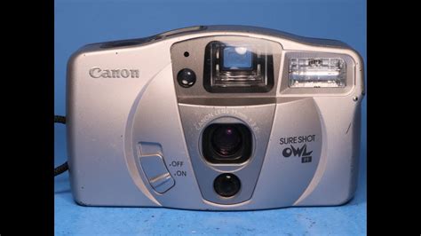 Canon Sure Shot Owl Pf Mm Film Camera Youtube