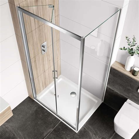 London 6mm Bifold Shower Enclosure 1000x700mm Bathroom Mountain