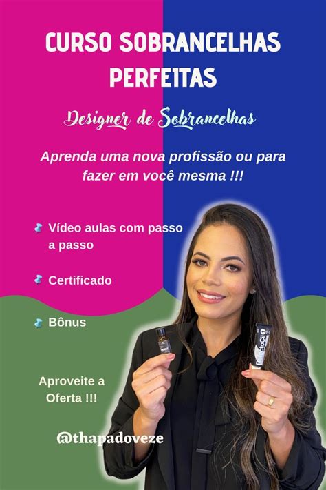 Se Torne Uma Profissional Em Designer De Sobrancelhas Certificado