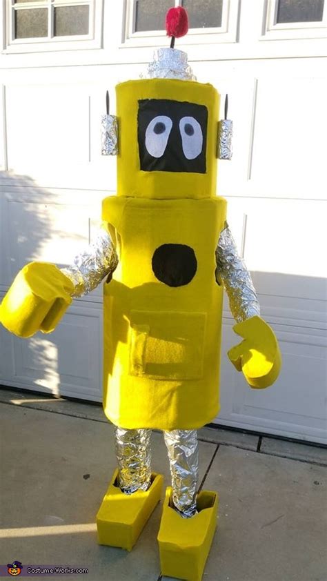 Yo Gabba Gabba Plex the Robot Costume