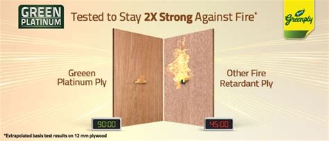 Greenply Technology To Make Plywood Fire Retardant Fire Retardant