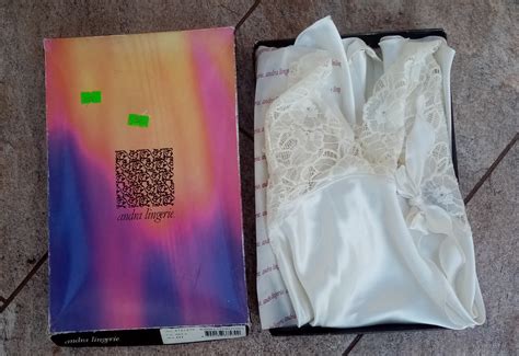 ANDRA LINGERIE SATEN I ČIPKA SET ŠAMPANJ BOJE NOVO Kupindo 72595589