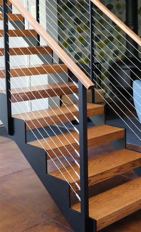 Mid Century Modern Stair Railing