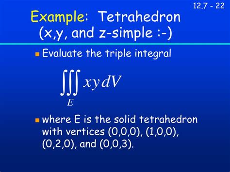 Ppt Triple Integrals Powerpoint Presentation Free Download Id6967840