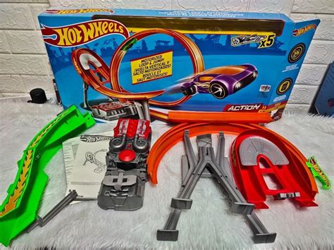 50 Off Pre Loved Hot Wheels Power Shift Raceway Hobbies Toys Toys