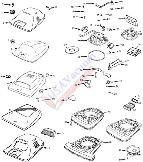 Sanitaire Vacuum Parts Diagram General Wiring Diagram