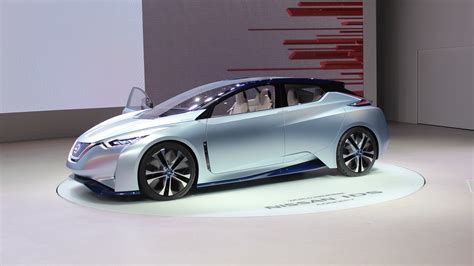 Nissan IDS Concept Autonomous Electric Car At Tokyo Motor Show