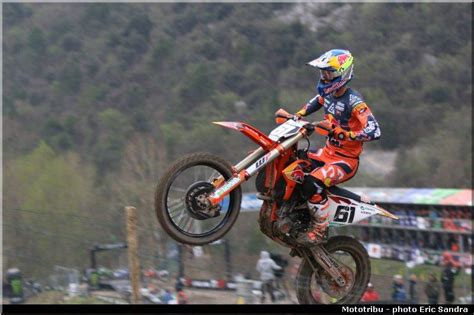 MOTOCROSS 2019 Italie Trentino Pietramurata les grilles de départ