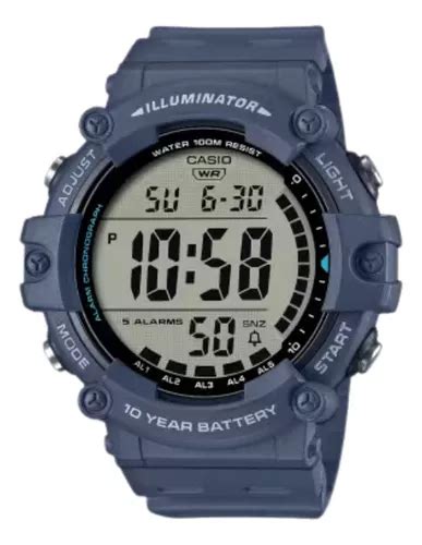 Reloj Hombre Casio Azul Ae 1500wh 2a Digital Sumergible Envío gratis