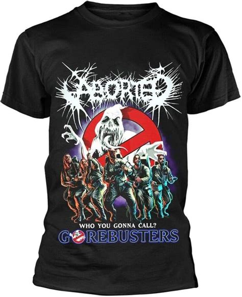 Aborted Gorebusters T Shirt Amazonde Bekleidung