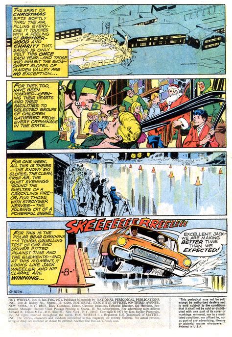 Read Online Hot Wheels Comic Issue