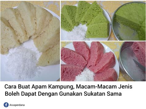 Cara Buat Apam Kampung Macam Macam Jenis Boleh Dapat Dengan Gunakan