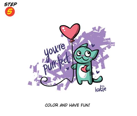 You Can Draw With Katie Cook 078 How To Draw A Valentines Day Friend