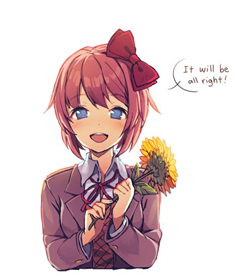 Sayori Doki Doki Literature Club Drawn By Satchely Danbooru