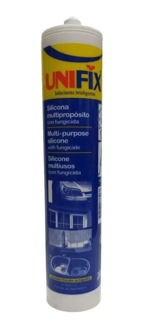 Sellador Silicona Acetica Unifix Transparente Caja X Mebuscar Argentina