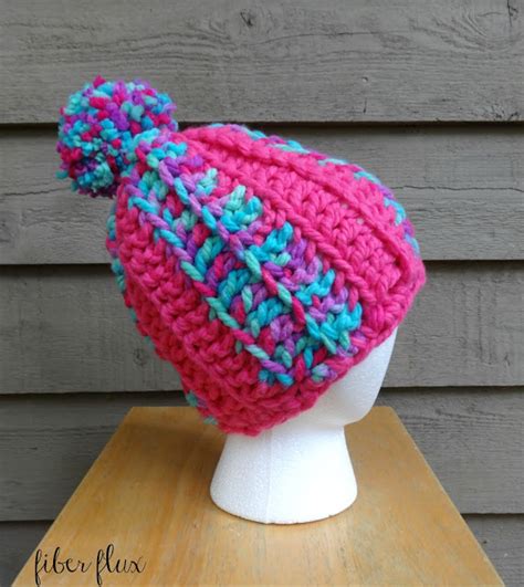 Crochet Hats 12 Free Patterns Fiberfluxblog