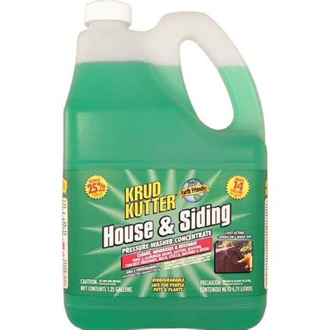 Krud Kutter Gallon Concentrated House And Siding Cleaner In The