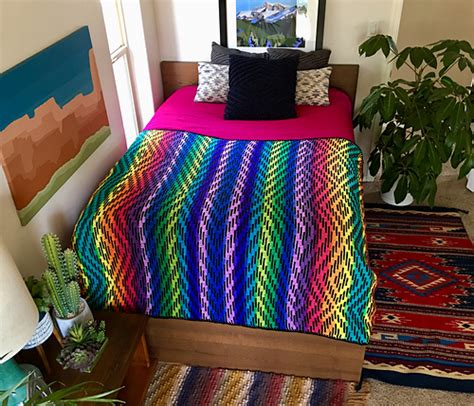 Ravelry Cactus Garden Blanket Pattern By Susan E Kennedy