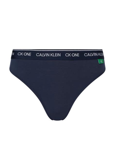 Calvin Klein Ck One Recycled High Leg Tanga Brief Belle Lingerie