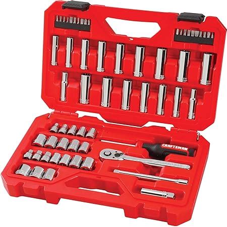 Amazon Craftsman V Series Socket Set Shallow Mm Inch Drive