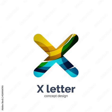 Letter X logo Stock Vector | Adobe Stock