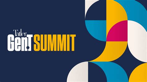 The Inaugural Tatler Gent Summit An Ideas And Innovation Festival For