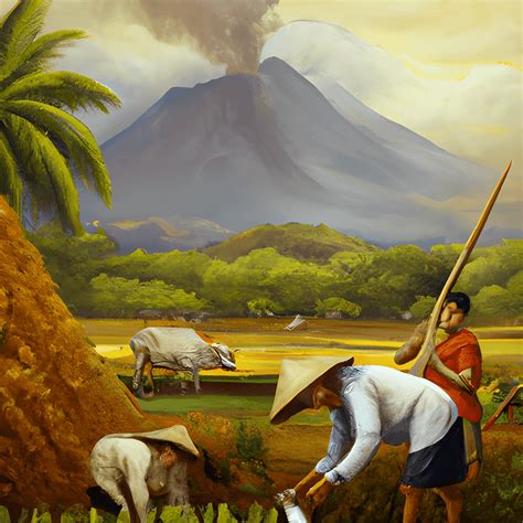 Planting Rice By Fernando Amorsolo