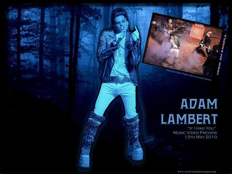 Adam If I Had You Wallpaper - Adam Lambert Wallpaper (12311192) - Fanpop