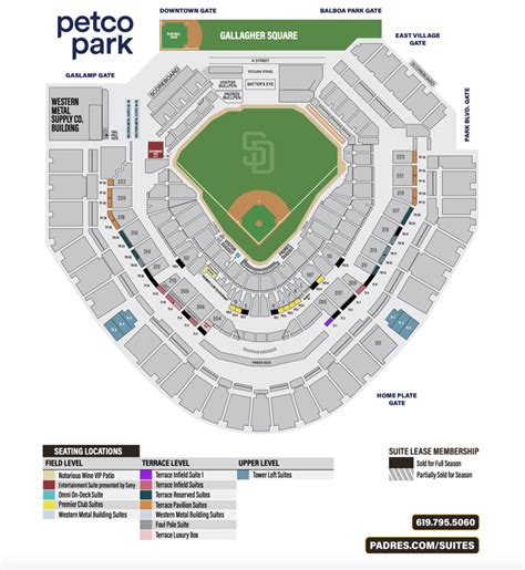 Where to Find Petco Park Premium Seating and Club Options