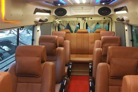 Book Seater Ac Luxury Tempo Traveller Rental Delhi Car Rental Delhi