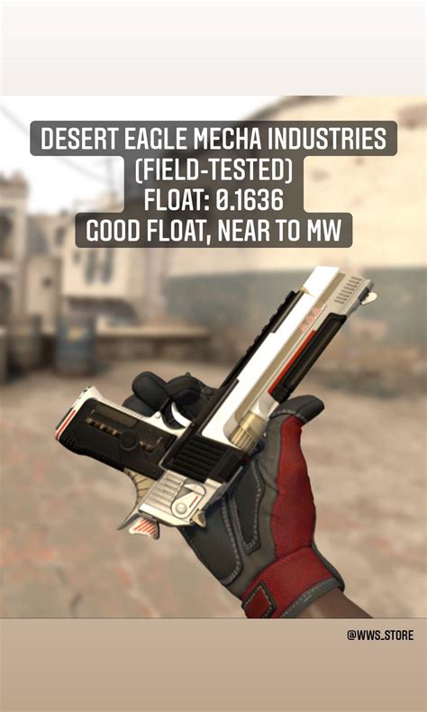 Desert Eagle Mecha Industries Field Tested CSGO WEAPON SKINS Video