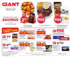 Giant Food Stores Weekly Ad