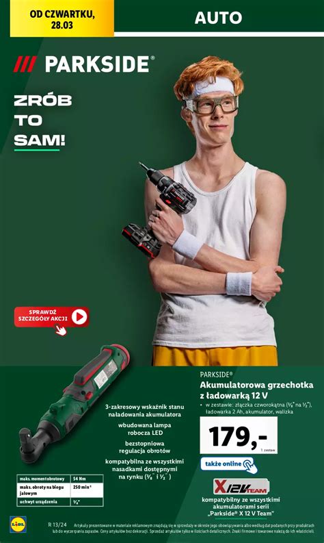 Gazetka Promocyjna Lidl Katalog Parkside Wa Na Do