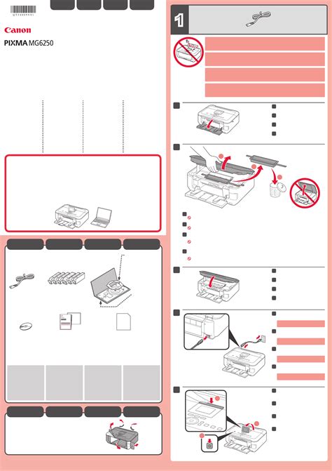 Canon Pixma Mg6250 Handleiding 4 Paginas