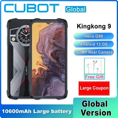 Cubot Tel Fono M Vil Inteligente KingKong 9 Celular Resistente De 6 583