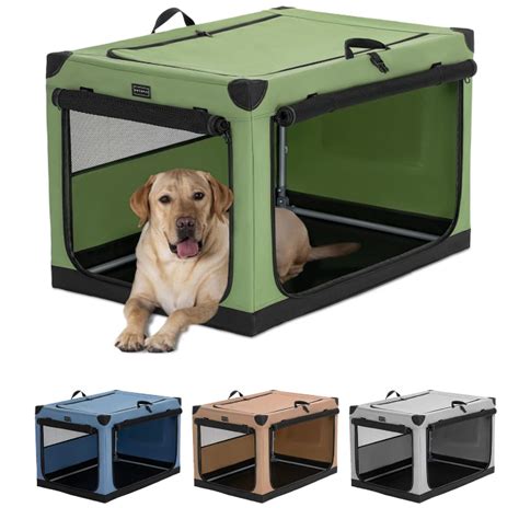 collapsible dog crate petsfit