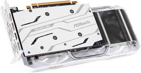 Asrock Radeon Rx 6600 Challenger White Video Card Rx6600 Clw 8g