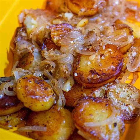 Pan Fried Potatoes And Onions Recipe Joes Healthy Meals