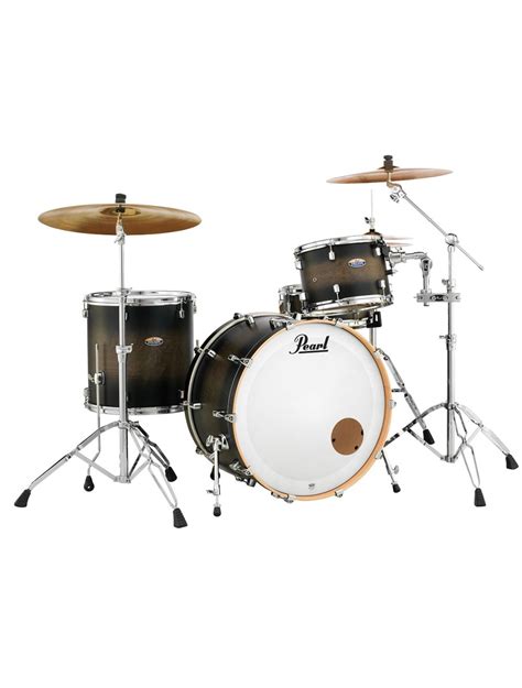 Pearl Decade Maple 3 Pc Shell Pack Satin Blackburst