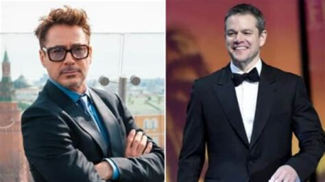 Oppenheimer Robert Downey Jr Matt Damon Join Cast Of Christopher