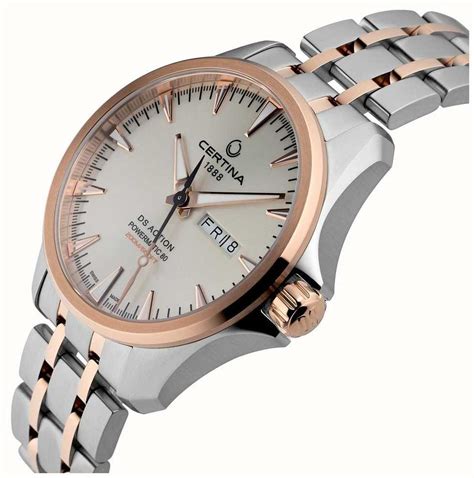 Certina Ds Action Day Date Powermatic Stainless Steel