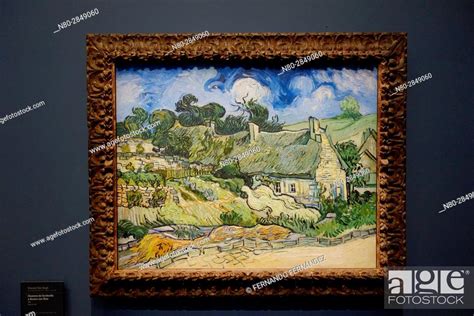 Chaumes De Cordeville A Auvers Sur Oise Vincent Van Gogh Stock