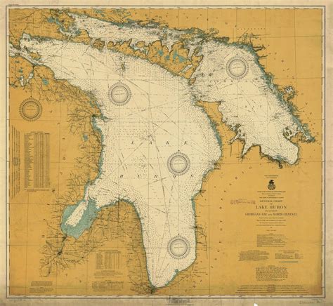 Lake Huron Nautical Chart: A Visual Reference of Charts | Chart Master