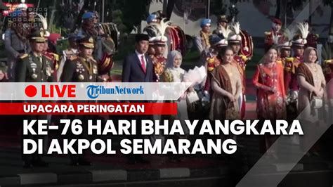 Live Upacara Peringatan Ke Hari Bhayangkara Tahun Semarang