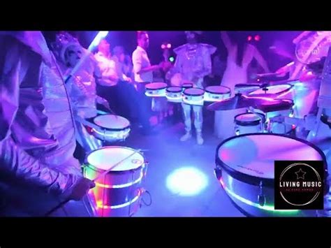 Led Drums Batucada Led Living Music Shows Youtube